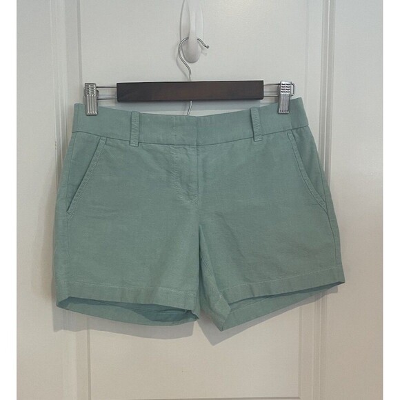 J. Crew Chino "Broken-In" Shorts 100% Cotton - Women’s Size 0 - Picture 1 of 6